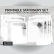 Gothic Tea Printable Stationery Mega-Pack