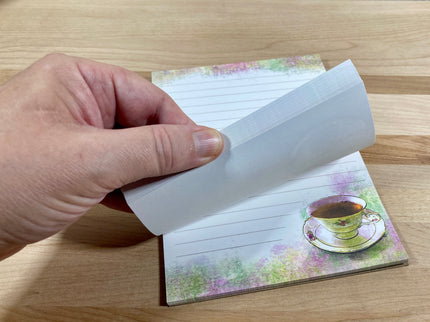 Dainty Rose Teacup Tear-Away 5x7