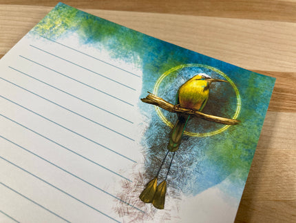 Turquoise-Browed Motmot Tear-Away 5x7