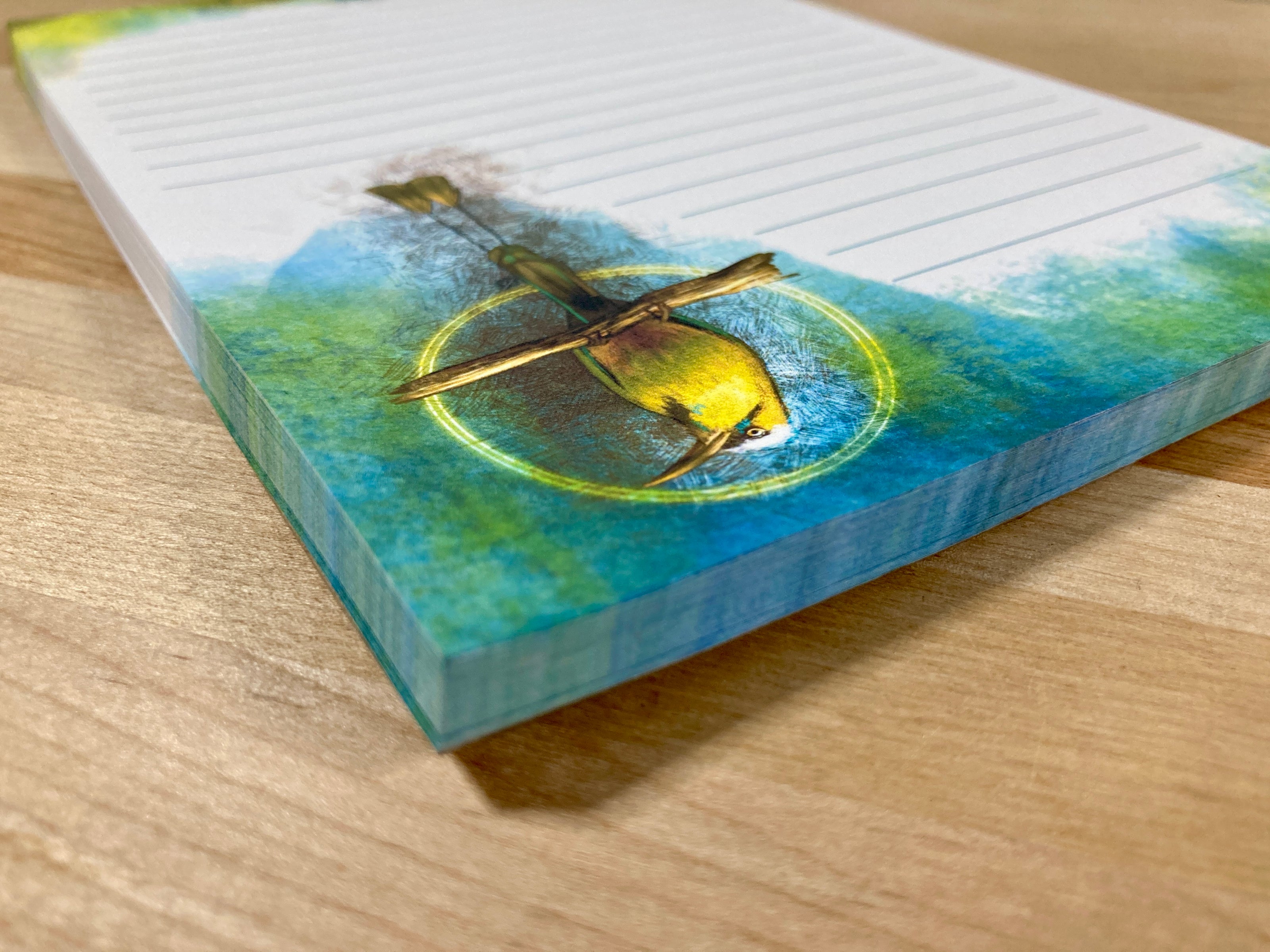Turquoise-Browed Motmot Tear-Away 5x7