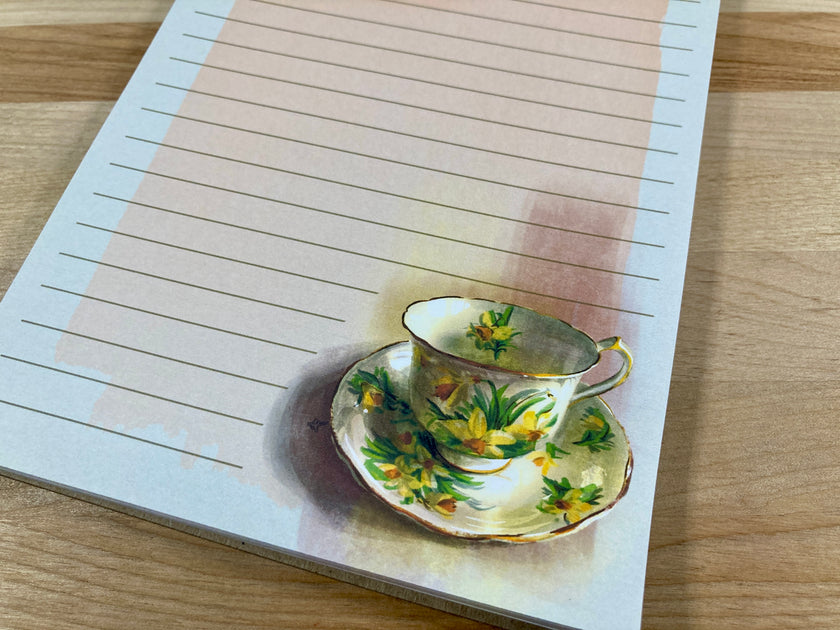 Daffodil Teacup Tear-Away 5x7