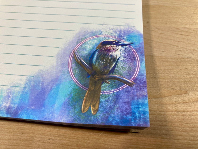 Lilac Kingfisher Tear-Away 5x7