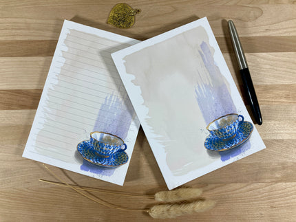 Blue and Gold Tear-Away 5x7