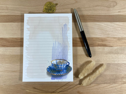 Blue and Gold Tear-Away 5x7
