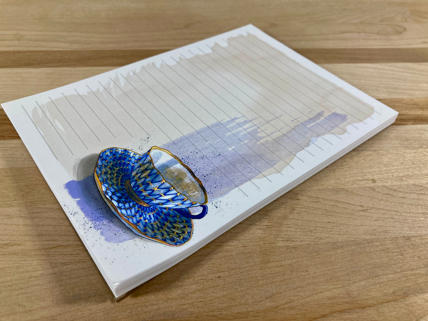 Blue and Gold Tear-Away 5x7