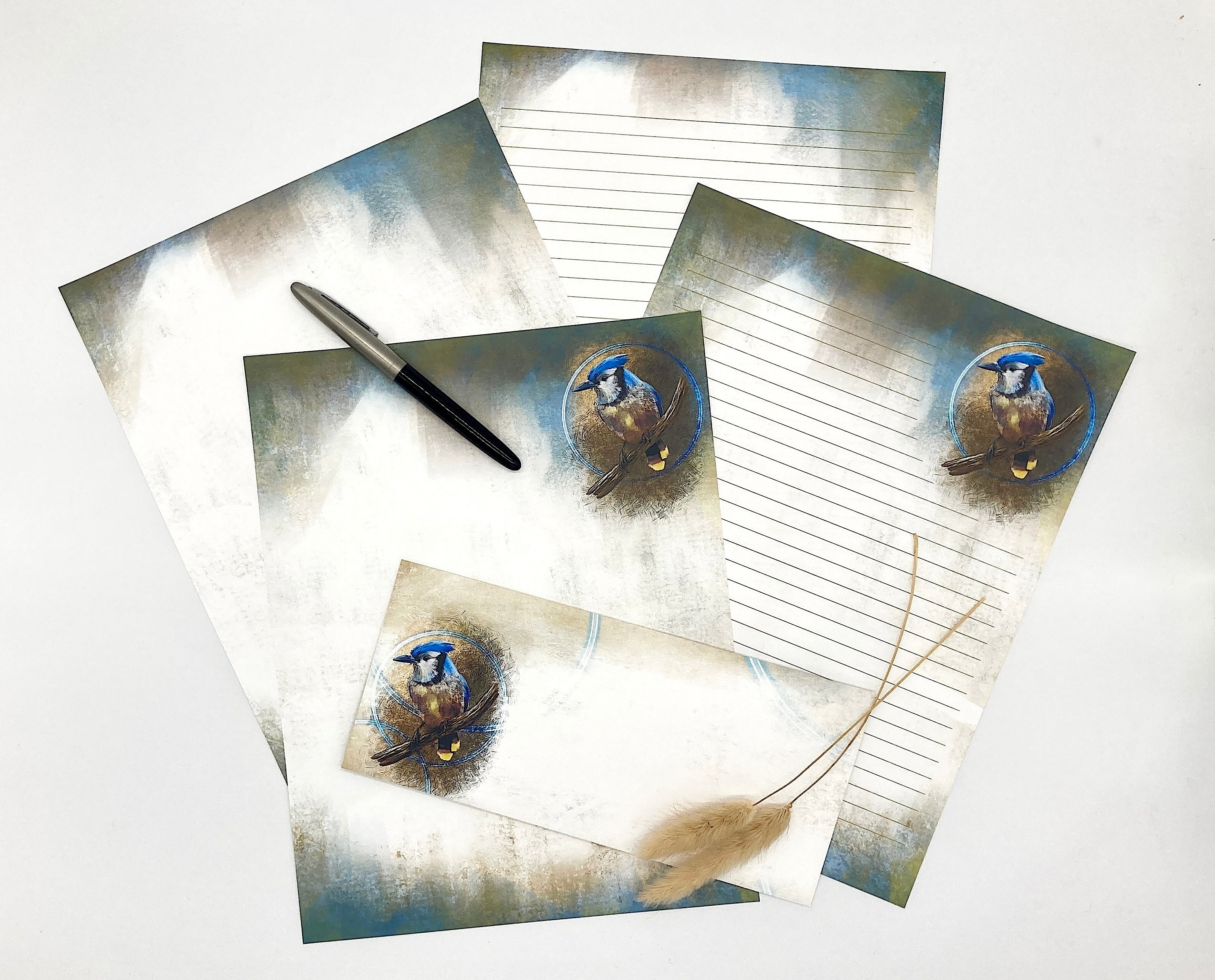 Blue Jay Stationery Paper Pack