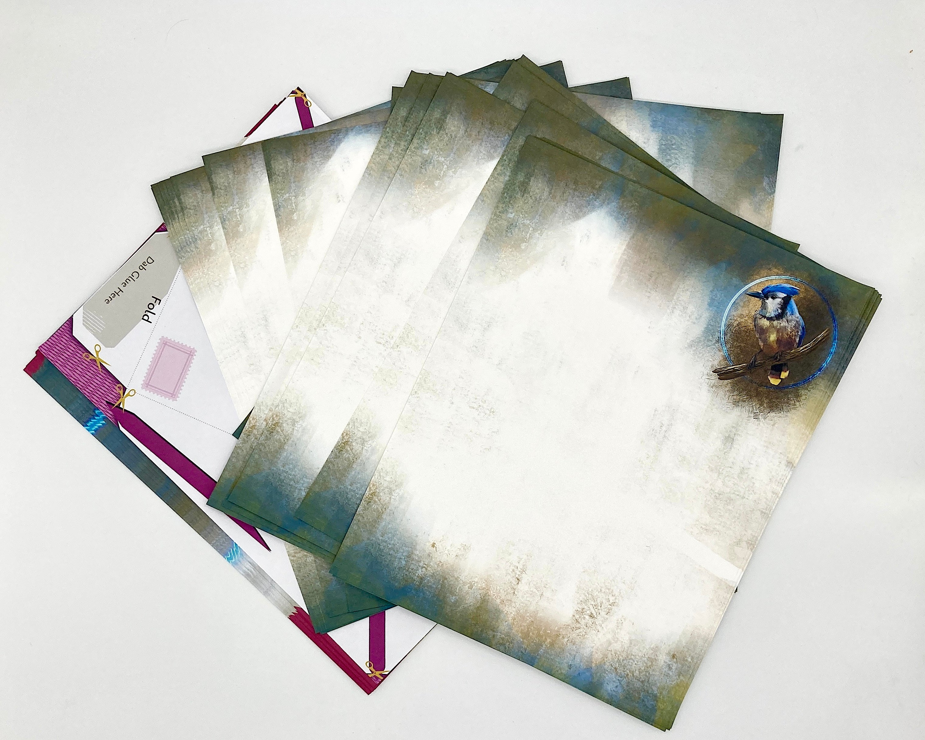 Blue Jay Stationery Paper Pack