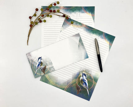 Black-Capped Chickadee Stationery Paper Pack
