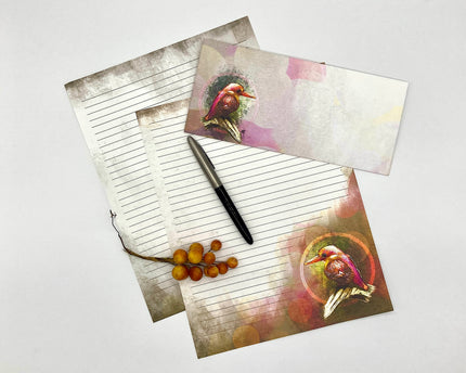 Rufous-Backed Kingfisher Stationery Paper Pack
