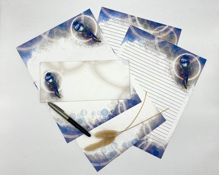 California Scrub Jay Stationery Paper Pack