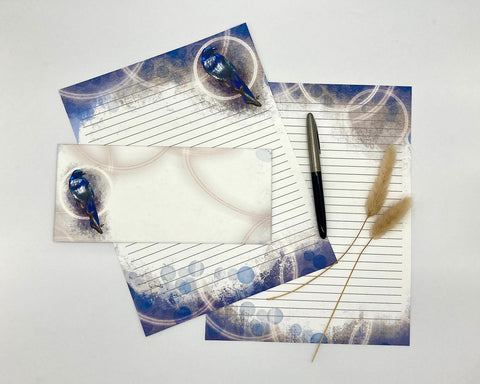 California Scrub Jay Stationery Paper Pack