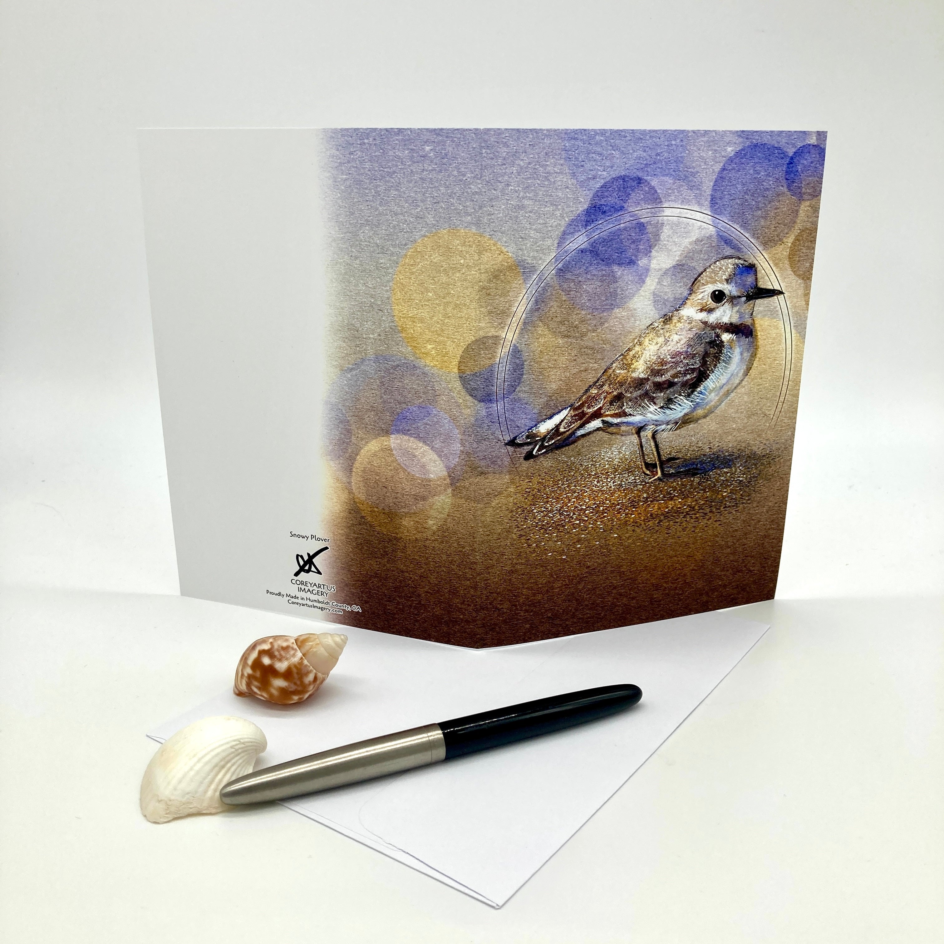 Western Snowy Plover Greeting Card