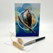 Cooper's Hawk Single Greeting Card