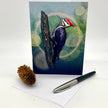 Pileated Woodpecker Single Greeting Card