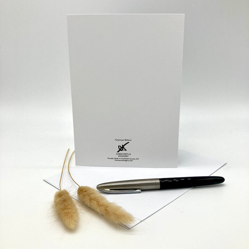 Bittern Single Greeting Card