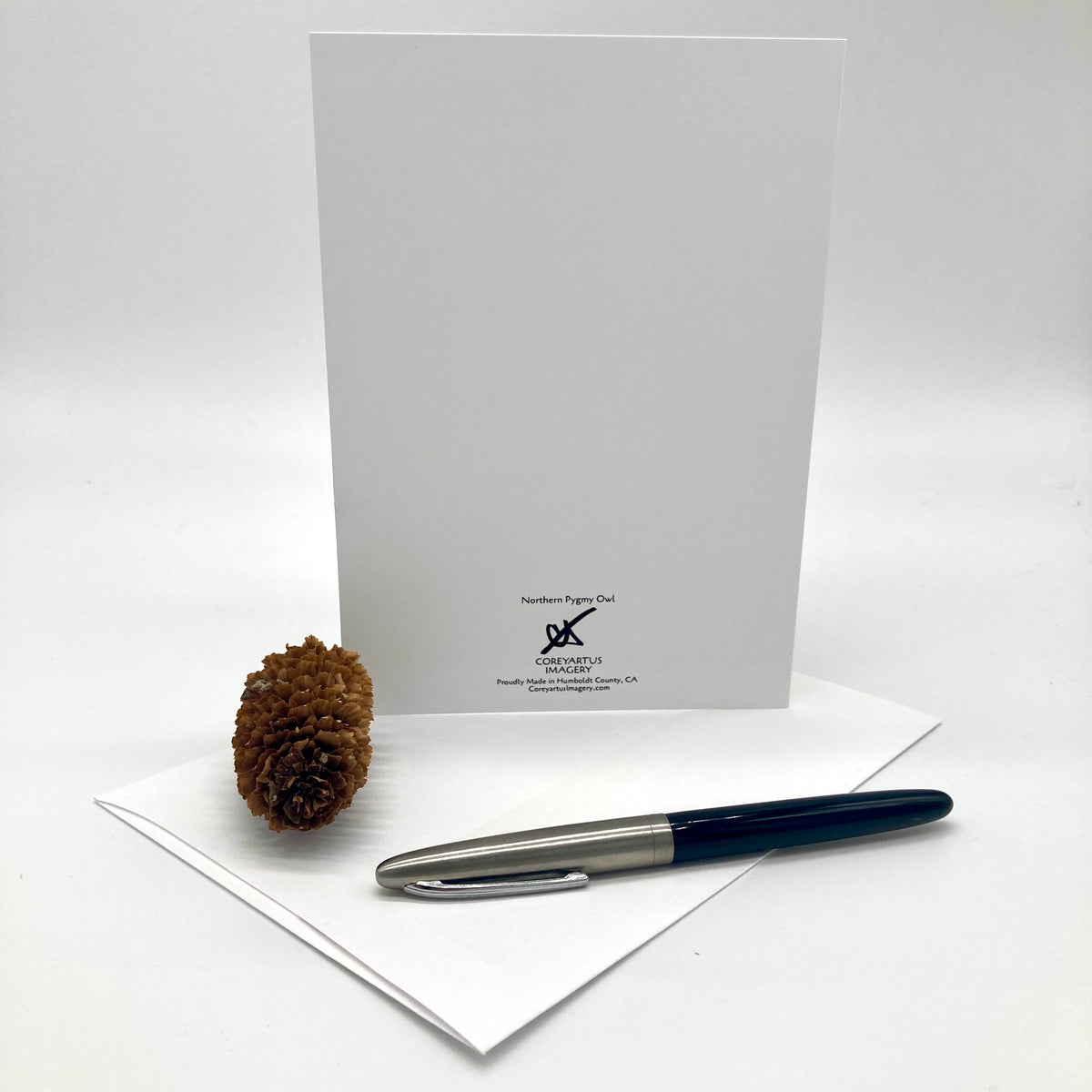 Northern Pygmy Owl Single Greeting Card