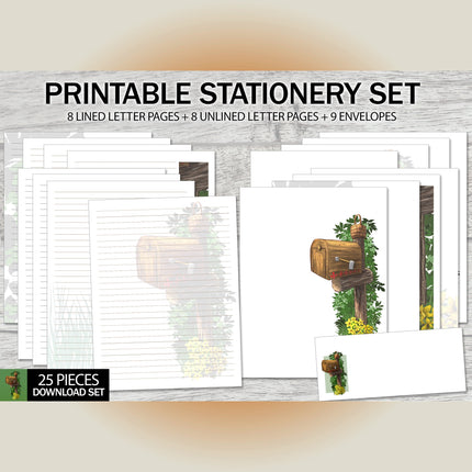 Little Red Riding Hood Printable Stationery Mega-Pack