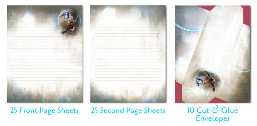 Blue Jay Stationery Paper Pack