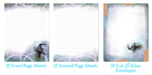 Lilac Kingfisher Stationery Paper Pack
