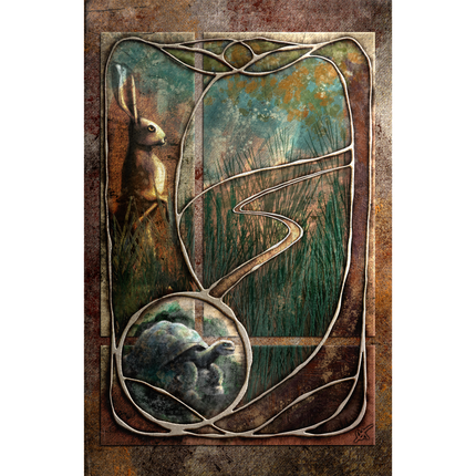 The Tortoise and the Hare 11x17
