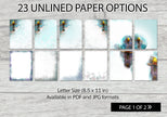 Turquoise-Browed Motmot Printable Stationery Mega-Pack