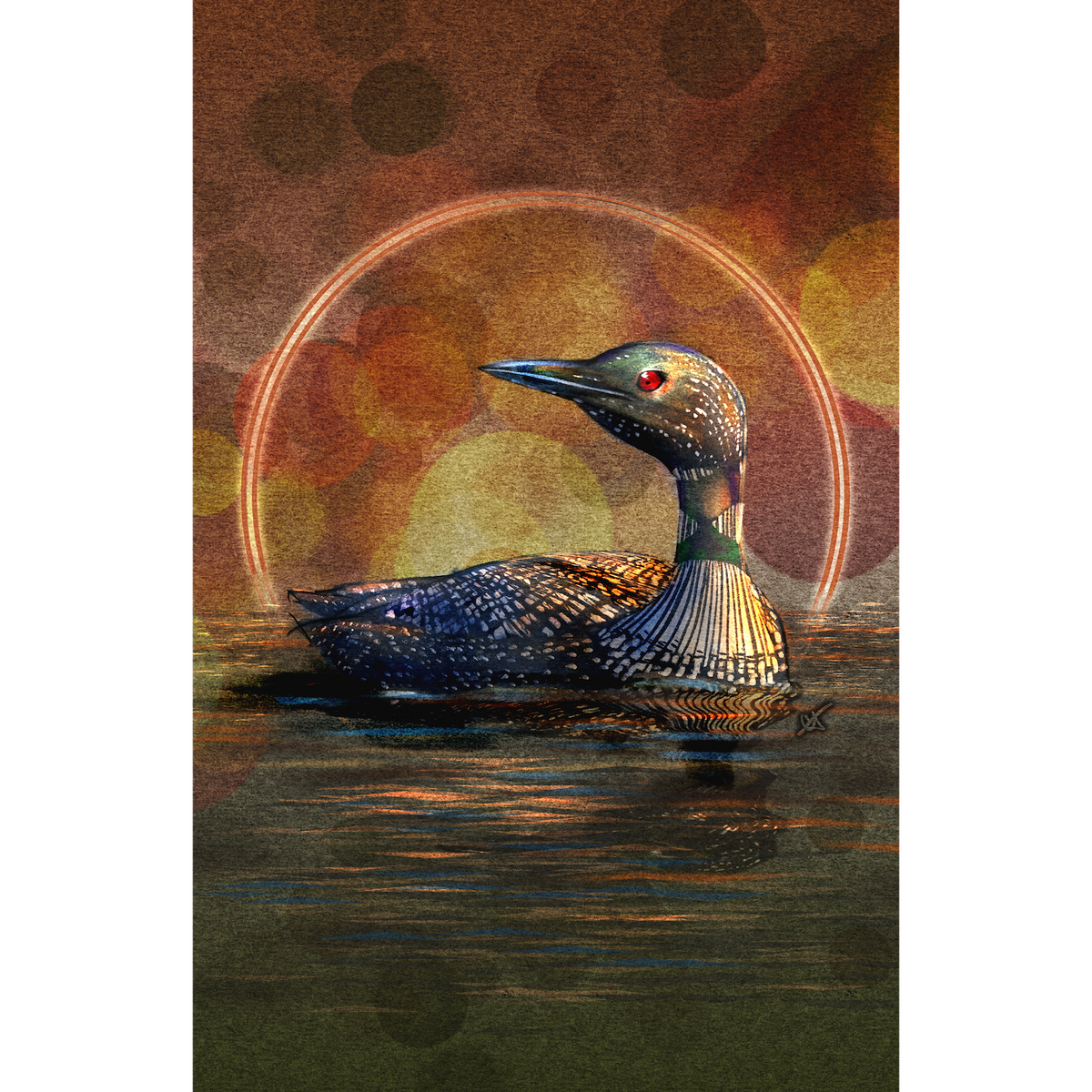 Loon 11x17