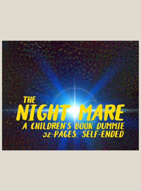 Text overlay on a dark abstract background with 'The Nightmare' title.