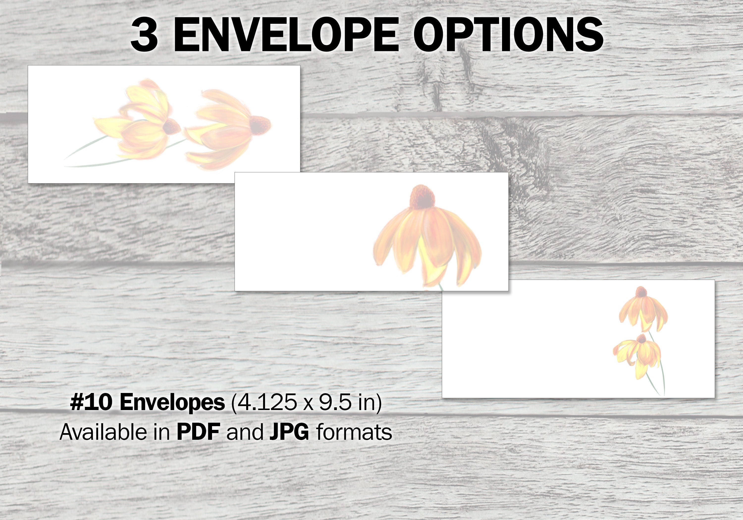 African Daisy Printable Stationery Mega-Pack