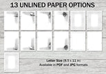 Gothic Tea Printable Stationery Mega-Pack