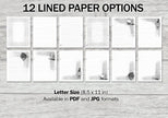 Gothic Tea Printable Stationery Mega-Pack