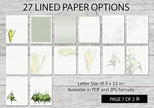 Sweet Corn Printable Stationery Mega-Pack