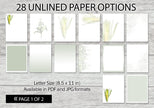 Sweet Corn Printable Stationery Mega-Pack