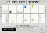 Sweet Corn Printable Stationery Mega-Pack