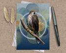 Cooper's Hawk Single Greeting Card